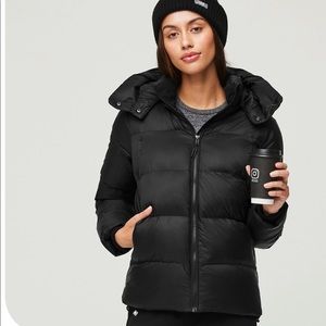 Ozlem puffer jacket from figsin black, size L